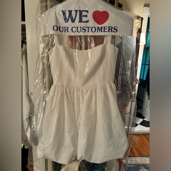 Amanda Uprichard Christine Dress in White - Picture 5 of 5